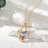 Simple Style Flower Resin Wholesale Pendant Necklace