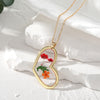 Simple Style Flower Resin Wholesale Pendant Necklace