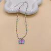 Lady Animal Seed Bead Wholesale Pendant Necklace