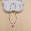 Lady Animal Seed Bead Wholesale Pendant Necklace