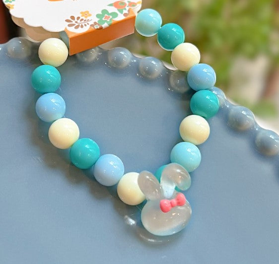 Wholesale Jewelry Cute Flower Mushroom Duck Arylic Beaded Bracelets