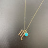 Simple Style Constellation Artificial Gemstones Alloy Wholesale Pendant Necklace