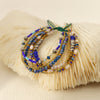 Bohemian Geometric Color Block Alloy Knitting Women's Bracelets