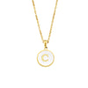 Hip-hop Letter Alloy Metal Plating Gold Plated Women's Pendant Necklace