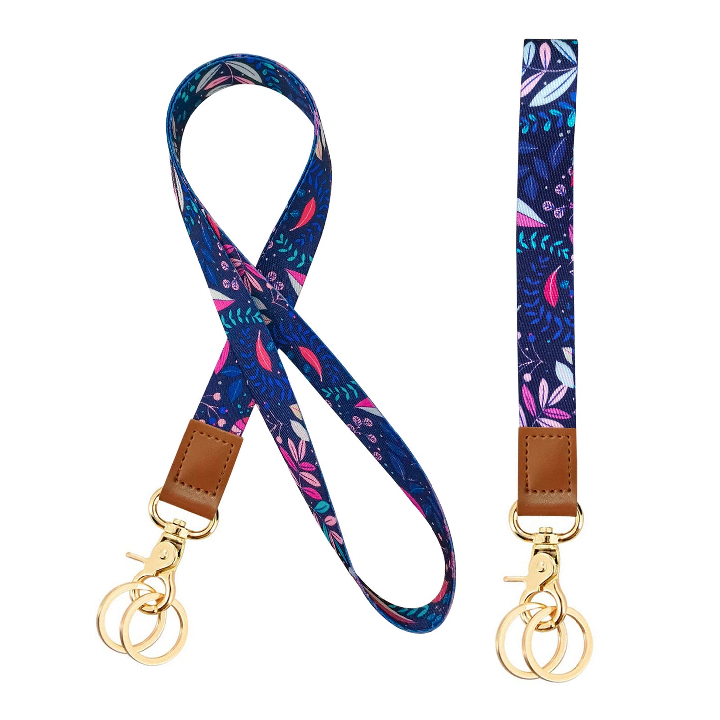 New Fresh And Retro Printing Polyester Card Holder Lanyard