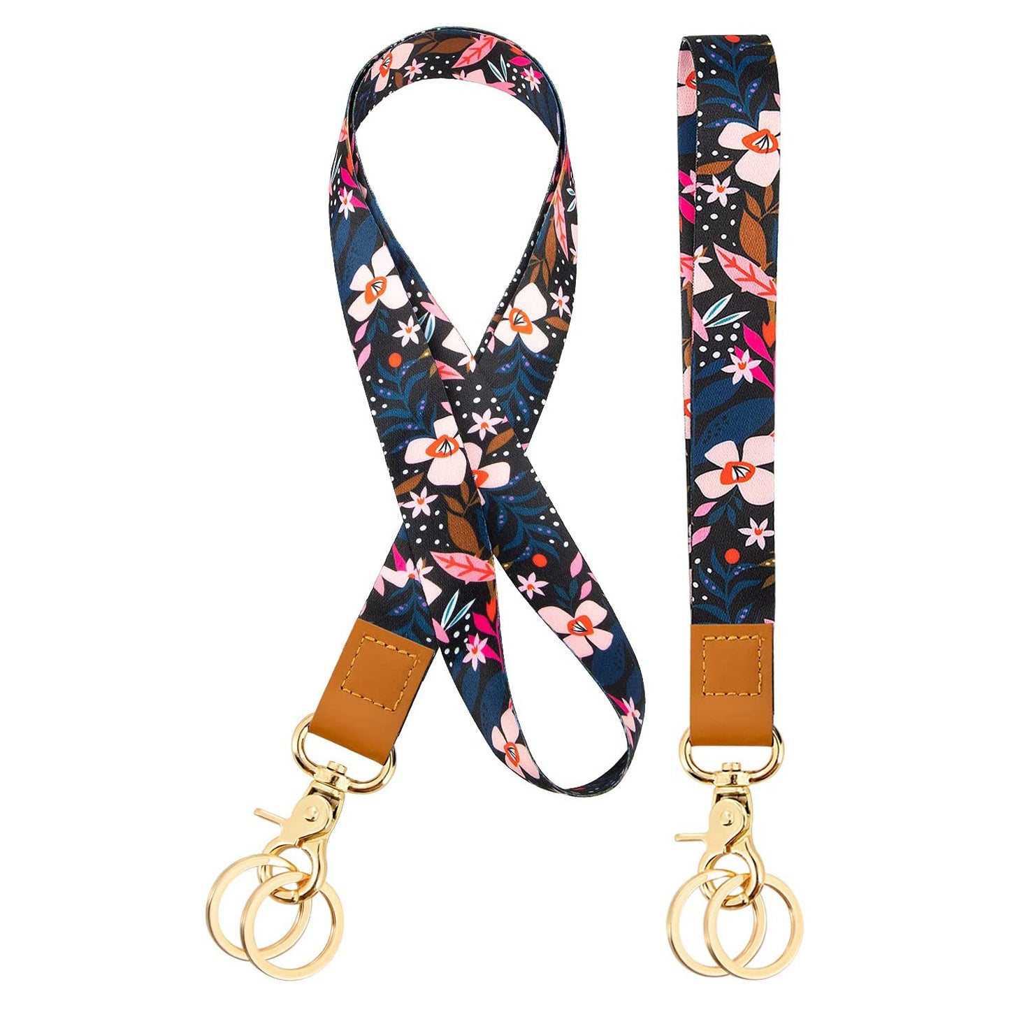 New Fresh And Retro Printing Polyester Card Holder Lanyard