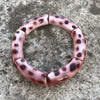 Retro Ethnic Style Leopard Arylic Wholesale Bangle