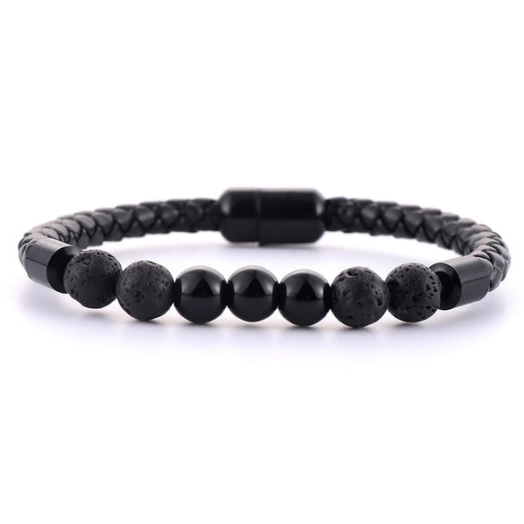 Hip-hop Retro Round Alloy Wholesale Bracelets