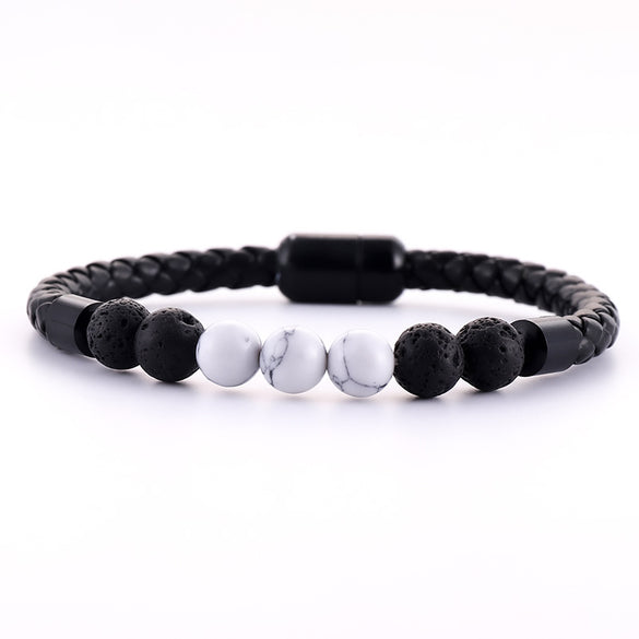 Hip-hop Retro Round Alloy Wholesale Bracelets