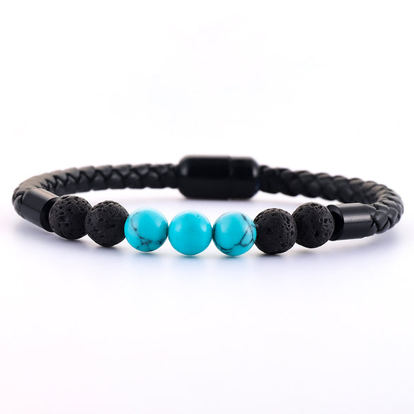 Hip-hop Retro Round Alloy Wholesale Bracelets