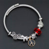 Sweet Cartoon Stainless Steel Alloy Wholesale Bangle