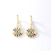 1 Pair Casual Sweet Simple Style Heart Shape Plating Inlay Stainless Steel Zircon Drop Earrings