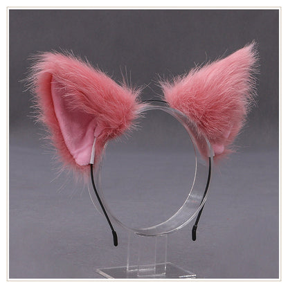 Cartoon Style Ear Cloth Hair Band