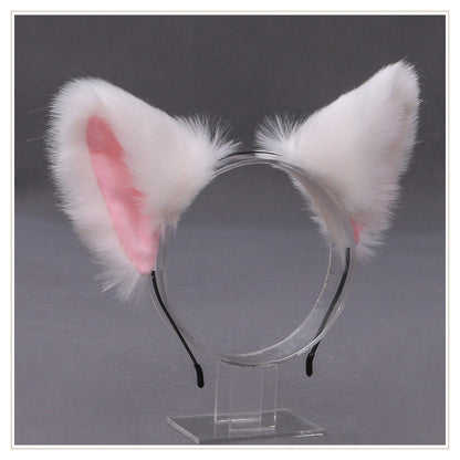 Cartoon Style Ear Cloth Hair Band