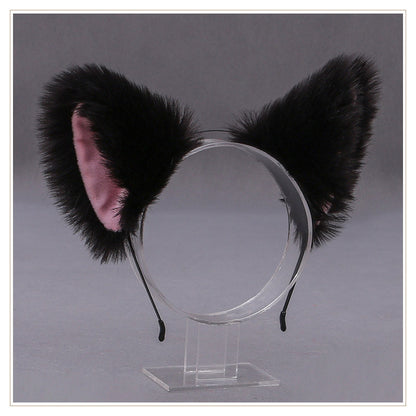 Cartoon Style Ear Cloth Hair Band