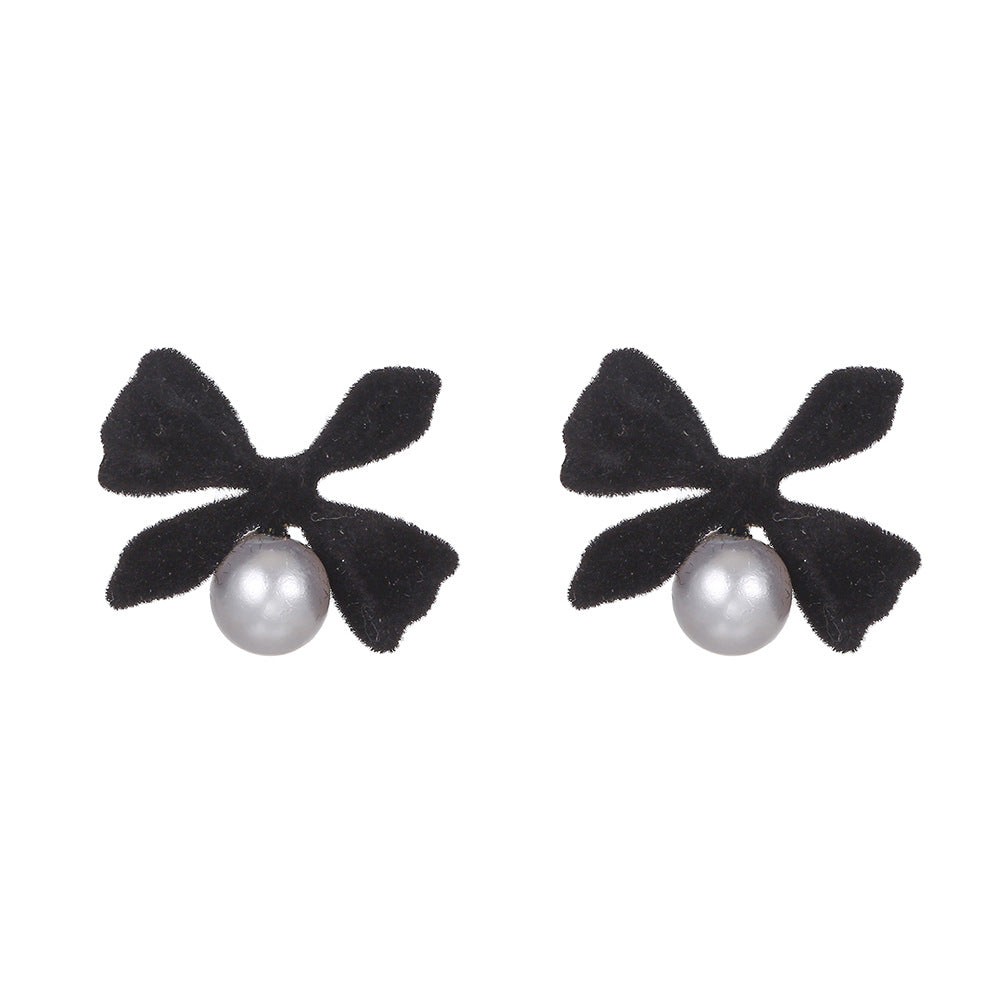 1 Pair Modern Style Geometric Plating Imitation Pearl Drop Earrings Ear Studs