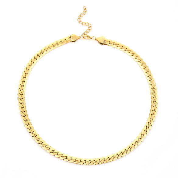 Streetwear Solid Color Titanium Steel Rings Earrings Necklace