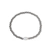 Elegant Round Stainless Steel Freshwater Pearl Plating Gold Plated Bracelets