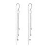 1 Pair Elegant Lady Star Tassel Copper Ear Line