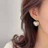 1 Pair Elegant Sweet Tassel Flower Bow Knot Inlay Imitation Pearl Copper Rhinestones Earrings