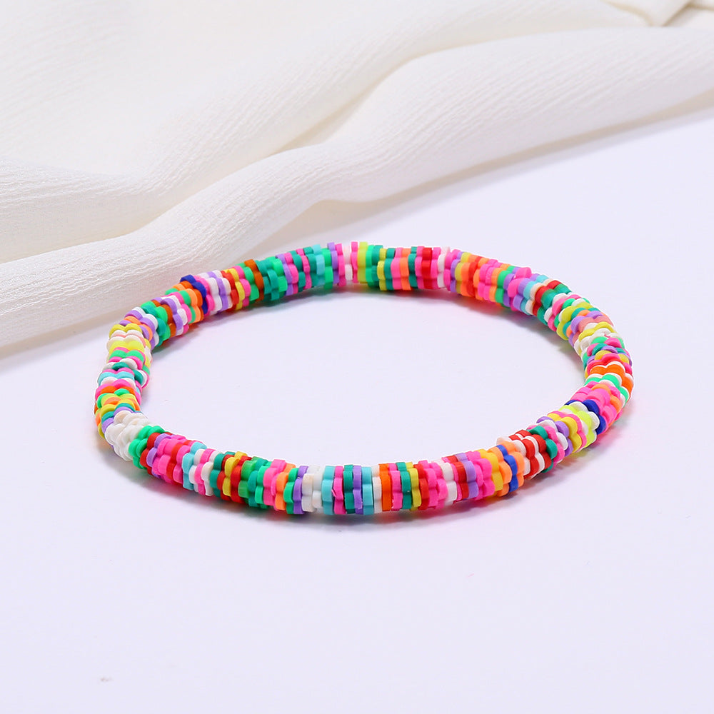 Modern Style Geometric Soft Clay Wholesale Bracelets