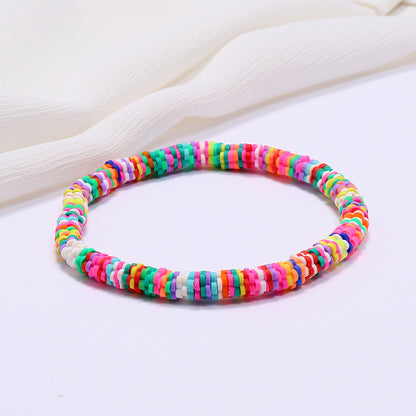 Modern Style Geometric Soft Clay Wholesale Bracelets