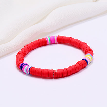 Modern Style Geometric Soft Clay Wholesale Bracelets