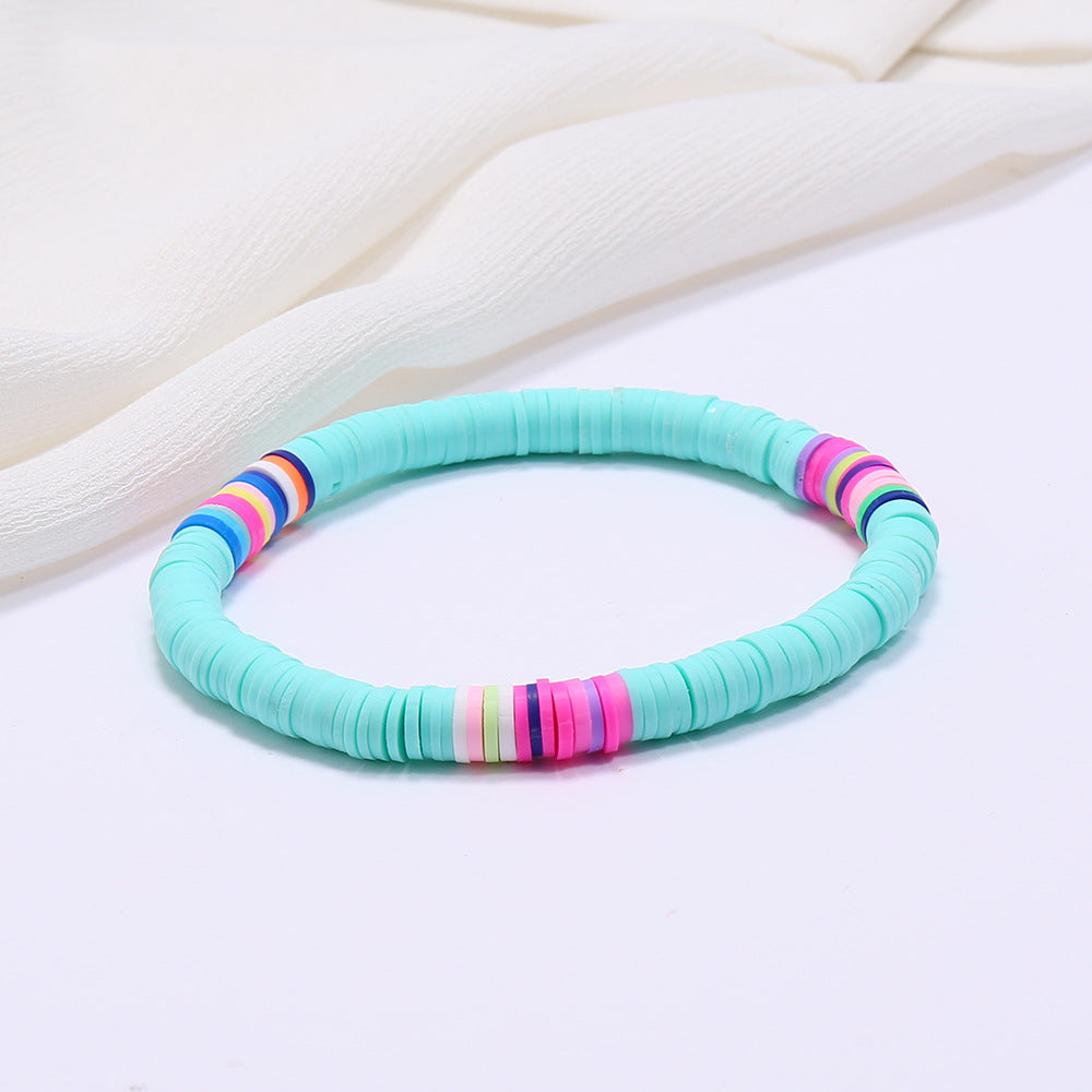 Modern Style Geometric Soft Clay Wholesale Bracelets