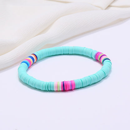 Modern Style Geometric Soft Clay Wholesale Bracelets