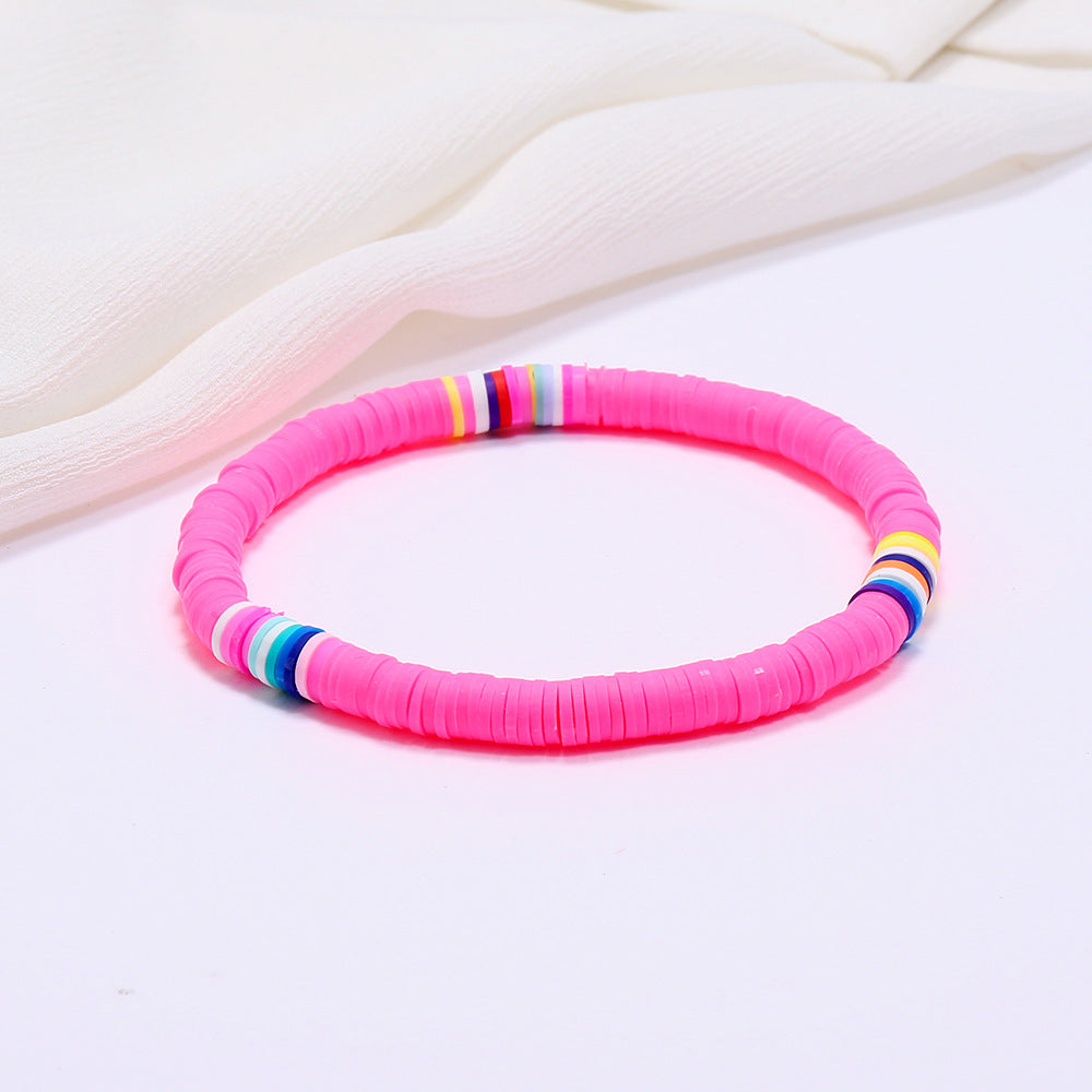 Modern Style Geometric Soft Clay Wholesale Bracelets