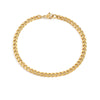 Retro Simple Twist Chain 14k Gold Plated Stainless Steel Bracelet