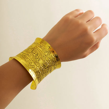 Retro Solid Color Iron Wholesale Bangle