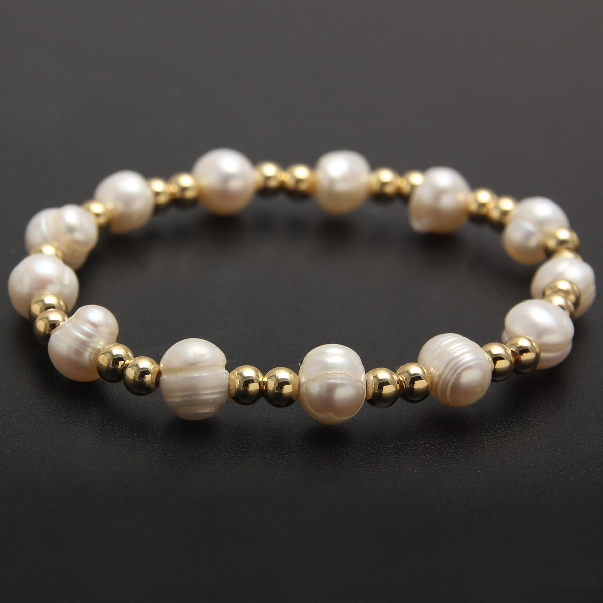 Basic Modern Style Streetwear Round 304 Stainless Steel 18K Gold Plated Bracelets In Bulk