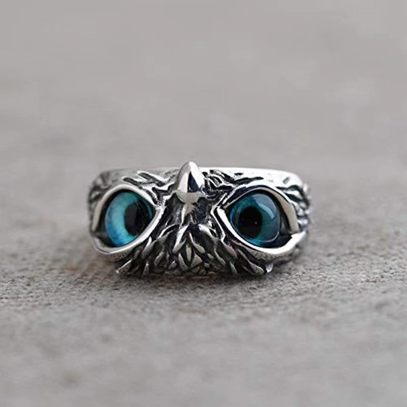 Casual Owl Alloy Wholesale Open Rings