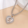 Punk Letter Alloy Plating Unisex Pendant Necklace