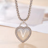 Punk Letter Alloy Plating Unisex Pendant Necklace