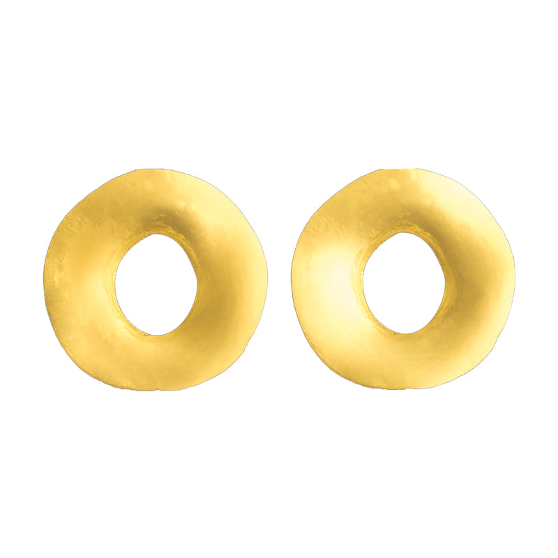 1 Pair Lady Irregular Plating Alloy Ear Studs