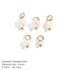 1 Set Stainless Steel Freshwater Pearl Freshwater Pearl 14K Gold Plated Rose Gold Plated Solid Color Polished Pendant