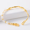 Elegant Irregular Freshwater Pearl Brass 18K Gold Plated In Bulk