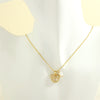 Cute Simple Style Little Bear Copper 18k Gold Plated Zircon Pendant Necklace In Bulk