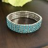 Luxurious Circle Alloy Plating Rhinestones Bracelets