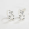 1 Pair Fashion Bear Plating Sterling Silver Earrings