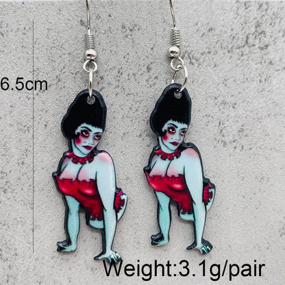 1 Pair Cartoon Style Cartoon Character Arylic Drop Earrings