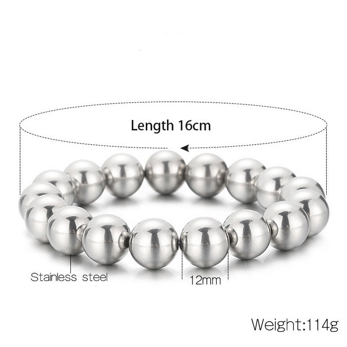 Simple Style Geometric Titanium Steel Bracelets Plating Stainless Steel Bracelets