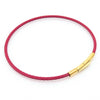 Simple Style Solid Color Stainless Steel 18k Gold Plated Bangle