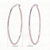 1 Pair Simple Style Geometric Solid Color Plating Sterling Silver White Gold Plated Gold Plated Earrings