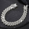 Hip-hop Necklace Alloy Inlay Rhinestones Men's Necklace