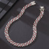 Hip-hop Necklace Alloy Inlay Rhinestones Men's Necklace