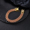 Hip-hop Necklace Alloy Inlay Rhinestones Men's Necklace