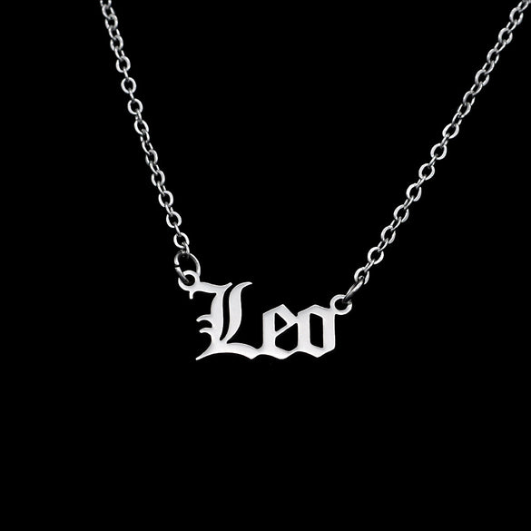 Classic Style Constellation Stainless Steel Necklace In Bulk